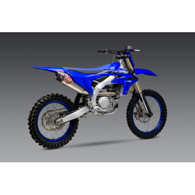 YZ450F 2023 YOSHIMURA RS-12 STAINLESS FULL EXHAUST, W/ ALUMINUM MUFFLER