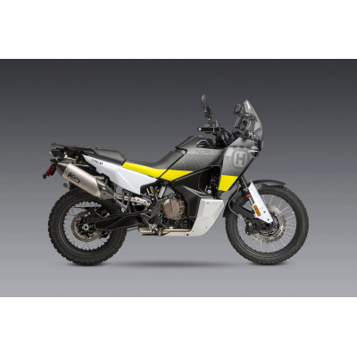 790/890 ADVENTURE 19-22 / NORDEN 901 YOSHIMURA RS-4 STAINLESS SLIP-ON EXHAUST, W/ STAINLESS MUFFLER