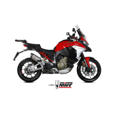 Terminale di Scarico Mivv SUONO Euro5 titanio per Ducati Multistrada V4 1100 / S 2021-2022