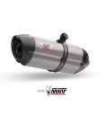 Slip-On Mivv SUONO titanium stainless steel exhaust for Ducati Multistrada V4 1100 / S 2021-2022