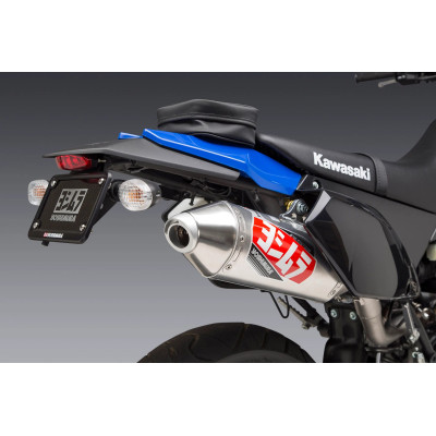 KLX250S/SF 09-20 / KLX300S/SM 21-23 YOSHIMURA RACE RS-2 STAINLESS SLIP-ON EXHAUST, W/ ALUMINUM MUFFLER