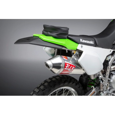 KLX250S/SF 09-20 / KLX300S/SM 21-23 YOSHIMURA RACE RS-2 STAINLESS SLIP-ON EXHAUST, W/ ALUMINUM MUFFLER