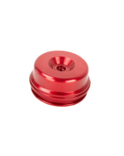 Shock Absorber Reservoir End Cap-inc Valve (KYB 64x20mm) -Red - K-Tech