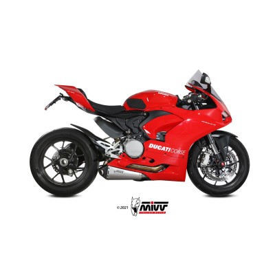 Terminale Mivv Delta Race acciaio inox per Ducati Panigale V2 2020 - 2023