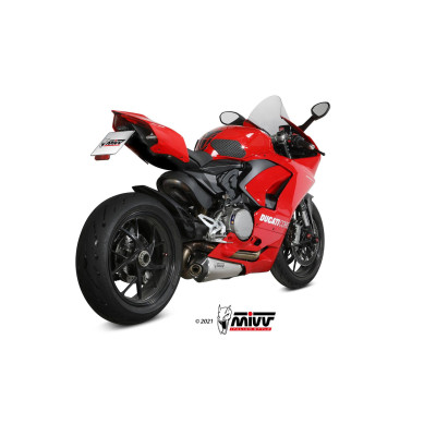 Terminale Mivv Delta Race acciaio inox per Ducati Panigale V2 2020 - 2023