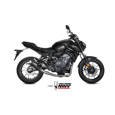 Full System Mivv GP PRO carbon Euro5 for Yamaha MT-07 / FZ-07 2020-2023