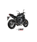 Full system Mivv Oval carbon Euro5 exhaust for Yamaha MT-07 / FZ-07 2021 - 2023