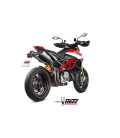 2 Slip-on Mivv X-M1 titanium Euro5 for Ducati Hypermotard 950 / SP / RVE 2021-2023