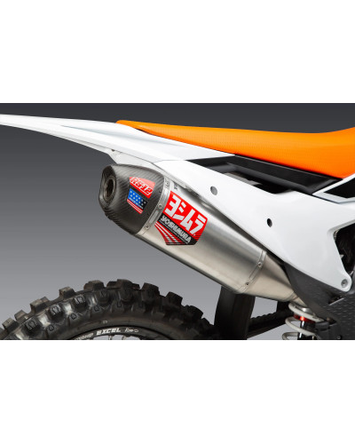 Terminale di scarico Yoshimura RS-12 acciaio/alluminio per KTM / Husqvarna 250 / 250 / 450 2023