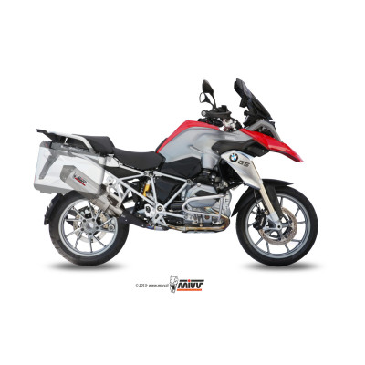 Scarico completo Mivv OVAL titanio Euro3/4 per BMW R 1200 GS / ADV 2013-2018