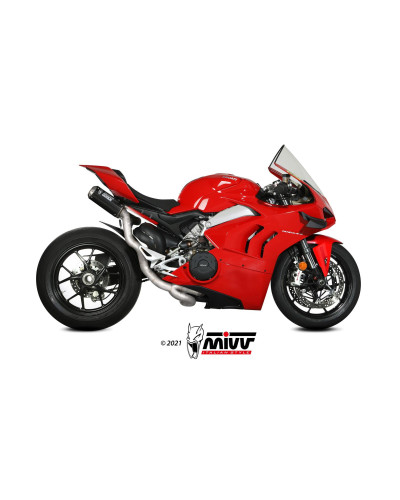 Full system Mivv titanium exhaust for Ducati Panigale V4 2018 - 2022