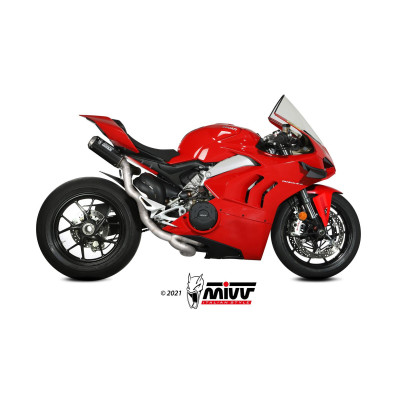 Full system Mivv titanium exhaust for Ducati Panigale V4 2018 - 2022