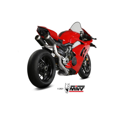 Full system Mivv titanium exhaust for Ducati Panigale V4 2018 - 2022