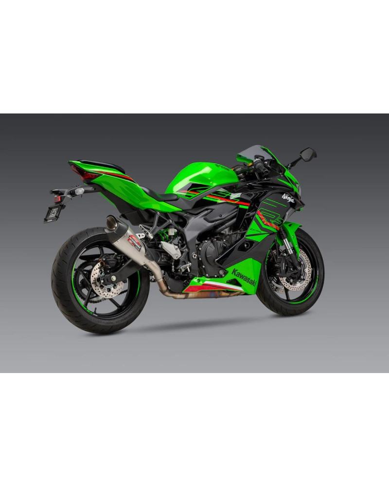 YOSHIMURA | AT2 Stainless Slip-On Exhaust for KAWASAKI ZX-4RR 2023