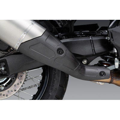 V-STROM 800 2023 YOSHIMURA RS-12 ADV STAINLESS SLIP-ON EXHAUST, W/ STAINLESS MUFFLER