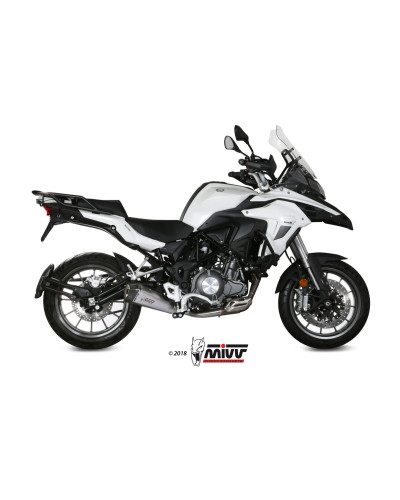 Full system Mivv Delta Race Euro4/5 stainless steel exhaust for Honda CB 650 R 2019 - 2023