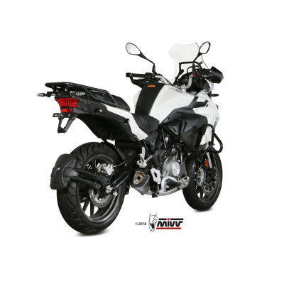 Scarico completo Mivv Delta Race Euro4/5 acciaio inox per Honda CB 650 R 2019 - 2023