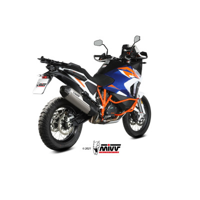 Terminale Mivv SPEED EDGE titanio per KTM 1290 Super Adventure R / S / T 2021-2023