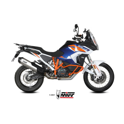 Terminale Mivv SPEED EDGE titanio per KTM 1290 Super Adventure R / S / T 2021-2023