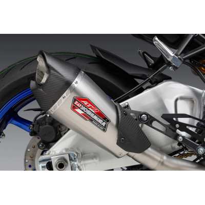 MT-10 22-23 YOSHIMURA RACE AT2 STAINLESS 3/4 EXHAUST, W/ STAINLESS MUFFLER