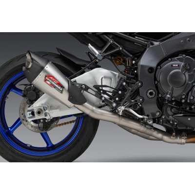 Scarico 3/4 Yoshimura AT2 Race in acciaio per Yamaha MT-10 2022-2023