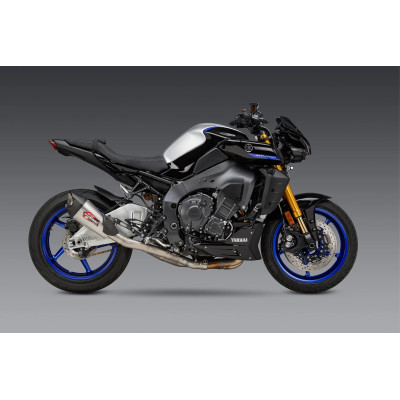 Scarico 3/4 Yoshimura AT2 Race in acciaio per Yamaha MT-10 2022-2023