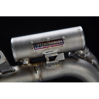 KTM 250/350SX-F / HUSQVARNA FC250/350 23-24 YOSHIMURA RS-12 TITANIUM FULL EXHAUST, W/ TITANIUM MUFFLER