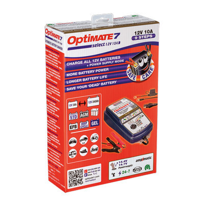 Caricabatterie TecMate Optimate 7 Select Gold series