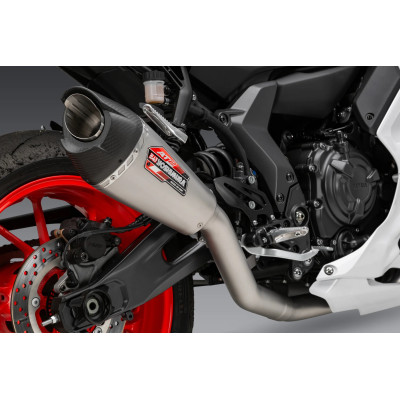 Kit montaggio alto Yoshimura silenziatore inox AT2 per Yamaha R7 2022-2024