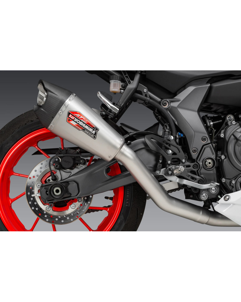 YZF-R7 22-23 YOSHIMURA STAINLESS HIGH MOUNT MUFFLER KIT