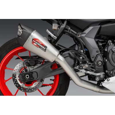 YZF-R7 22-23 YOSHIMURA STAINLESS HIGH MOUNT MUFFLER KIT