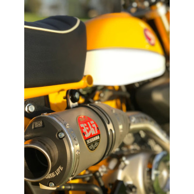 Terminale Yoshimura RS-3 Race in acciaio per Honda Monkey 125 2019-2024