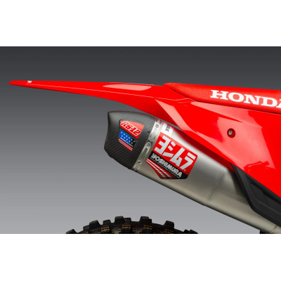 Scarico completo Yoshimura RS-12 acciaio / acciaio per Honda CRF 450 R / RX 2021-2024