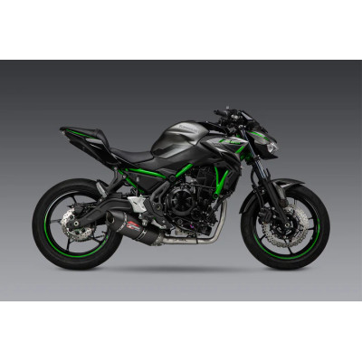 DOMINATOR Impianto Di Scarico Completo GP Nero Per Yamaha MT 125 2020, Acciaio Inox, Con DB Killer
