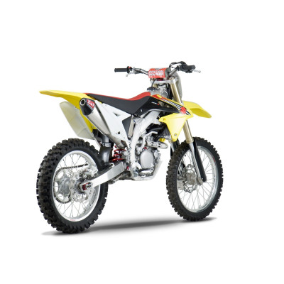 Scarico completo Yoshimura RS2 acciaio/alluminio con fondello in acciaio per RMZ250