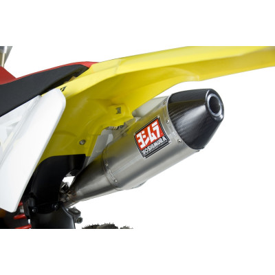 Scarico completo Yoshimura RS2 acciaio/alluminio con fondello in acciaio per RMZ250