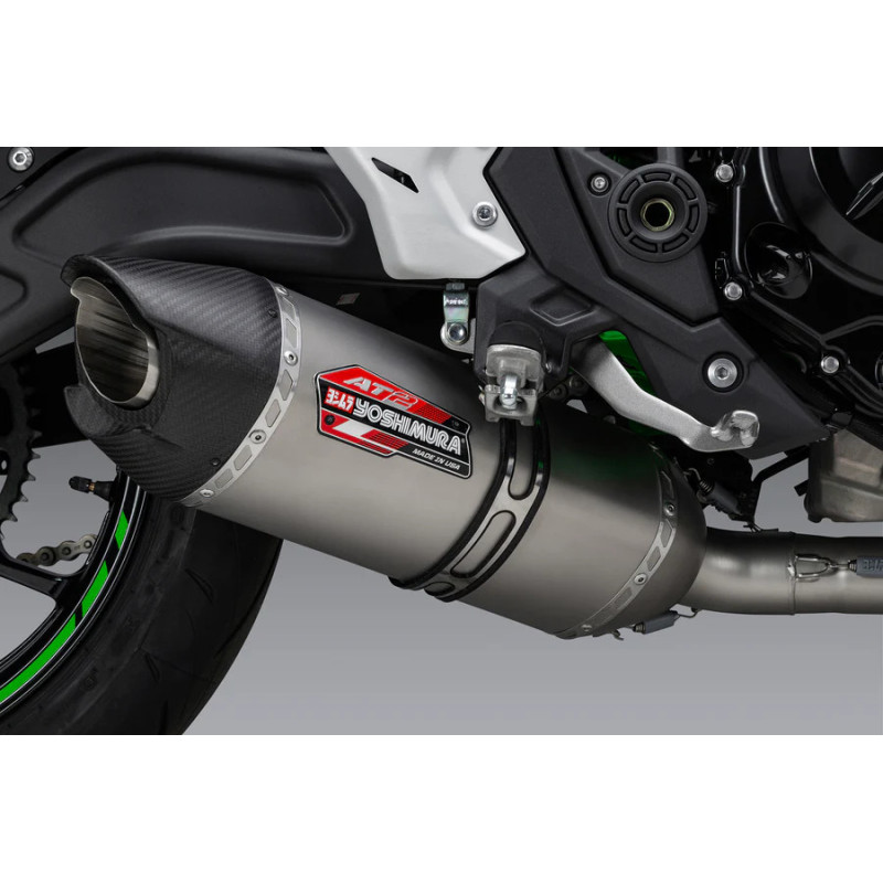 あず YOSHIMURA | RACE AT2 Stainless full exhaust for KAWASAKI NINJA 650