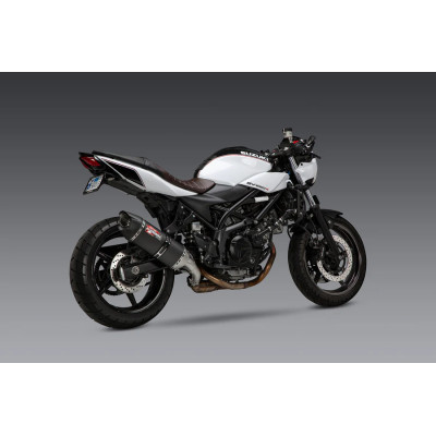 YOSHIMURA | AT2 Slip-On exhaust for SUZUKI SV 650 2017-2024 / SV 650 X 2019-2024
