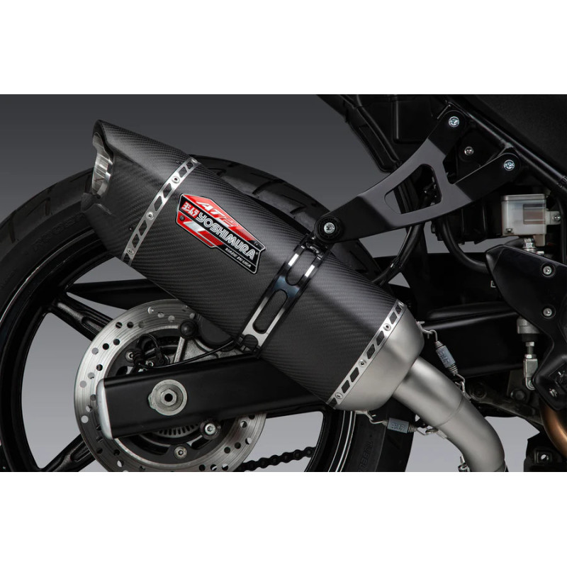 YOSHIMURA | Terminale AT2 per SUZUKI SV 650 2017-2024 / SV 650 X 2019-2024