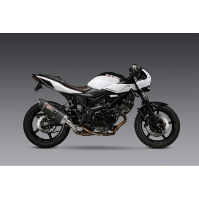 YOSHIMURA | AT2 Slip-On exhaust for SUZUKI SV 650 2017-2024 / SV 650 X 2019-2024