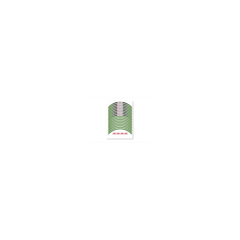 YOSHIMURA | Wheel Rim Stickers 12 inch - Green