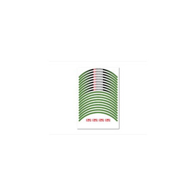 YOSHIMURA | Wheel Rim Stickers 12 inch - Green