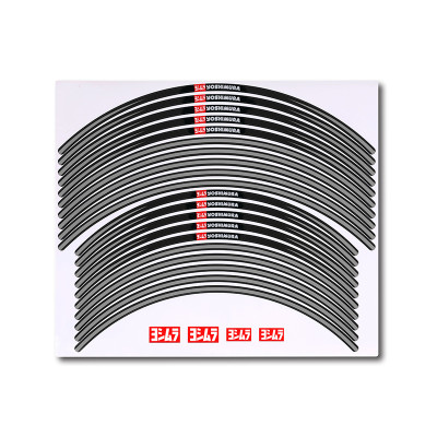 YOSHIMURA | Wheel Rim Stickers (Front 21" / Rear 18"-19")