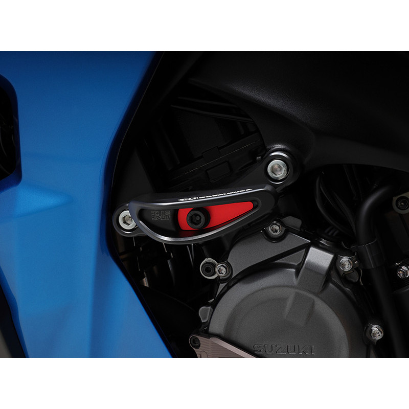 Slider Anticaduta Per Moto – Protezione Telaio Motore Per Suzuki GSXR1000 K5 2005-2006, Kit Destro E Sinistro In Nero