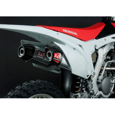 Scarico completo Yoshimura RS2 acciaio/alluminio con fondello in acciaio per RMZ250