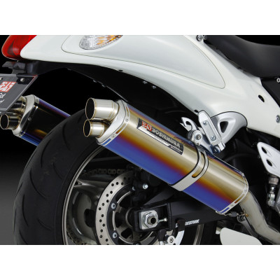 Slip-on Tri-Oval Dual Exit 2 Silencers JMCA