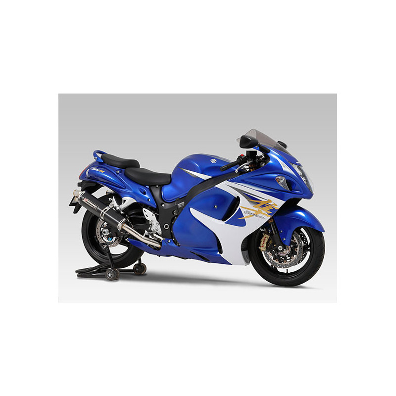 YOSHIMURA | Slip-on Tri-Oval Dual Exit 2 Silencers JMCA for