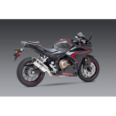 R-77 Stainless Slip-On Exhaust, w/ Stainless Muffler