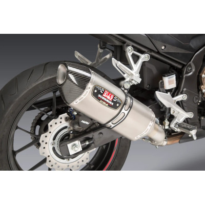 R-77 Stainless Slip-On Exhaust, w/ Stainless Muffler