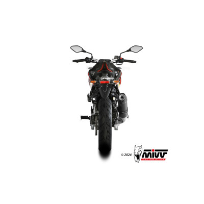 Scarico completo GP in carbonio per Voge Brivido 125 R 2023-2024